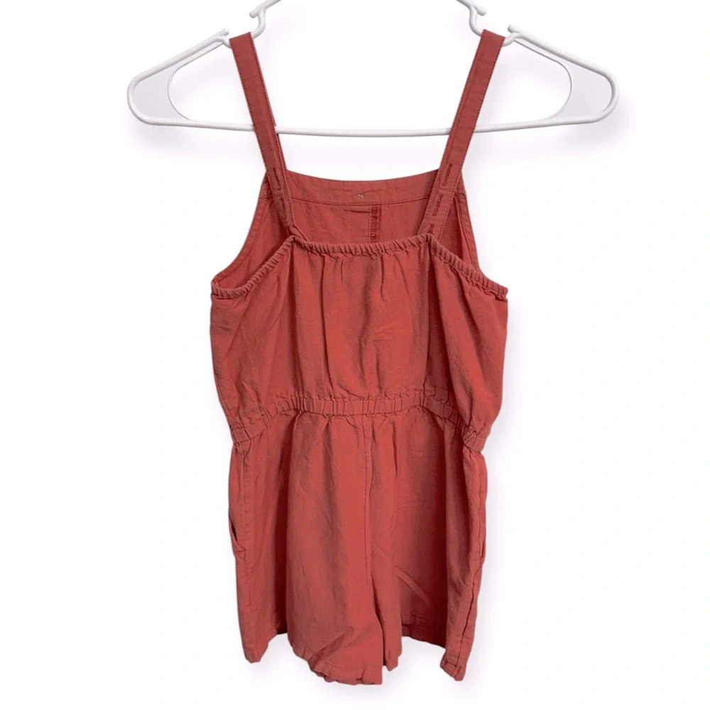 Old Navy Orange Jumpsuit‎ with Adjustable Waist